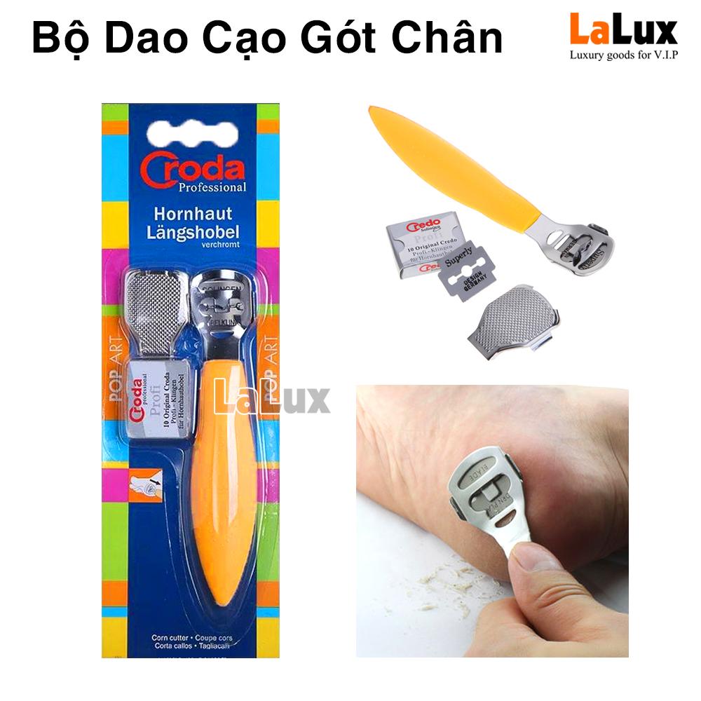 Dụng Cụ Chà Gót Chân CRODA Cao Cấp - Bộ Dao Cạo Tiện Lợi An Toàn Khi Sử Dụng CRODA3