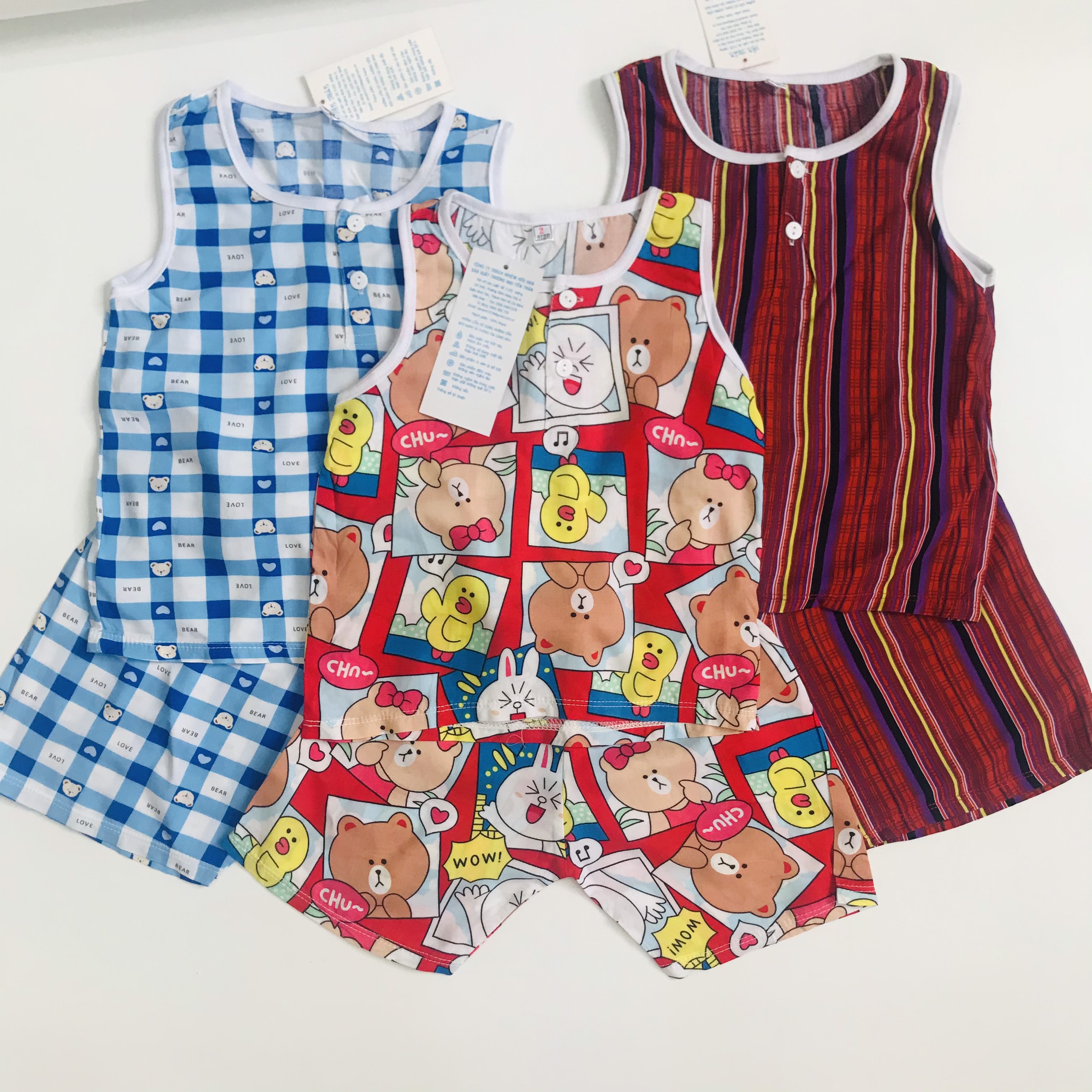 Bộ lanh cho bé trai, đồ tole, quần áo trẻ em hàng loại 1 size 5-17 kg - BEEKIDS PLAZA