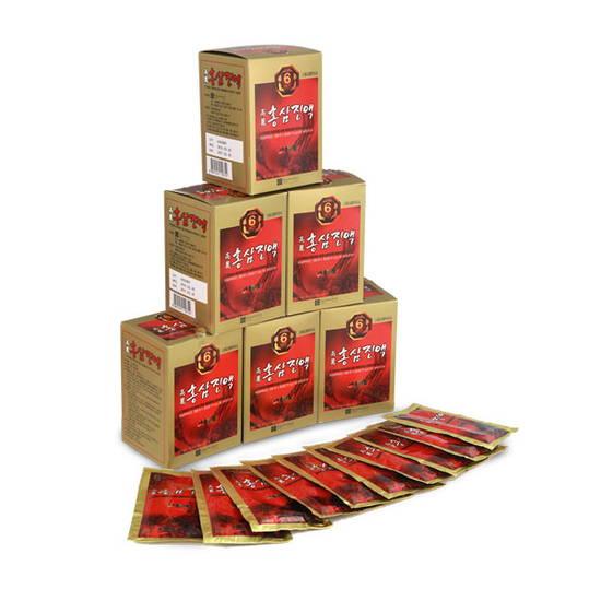 Combo 2 bộ Nước hồng sâm 6 tuổi Chong Kun Dang nhập khẩu Hàn Quốc 60 gói x 70ml