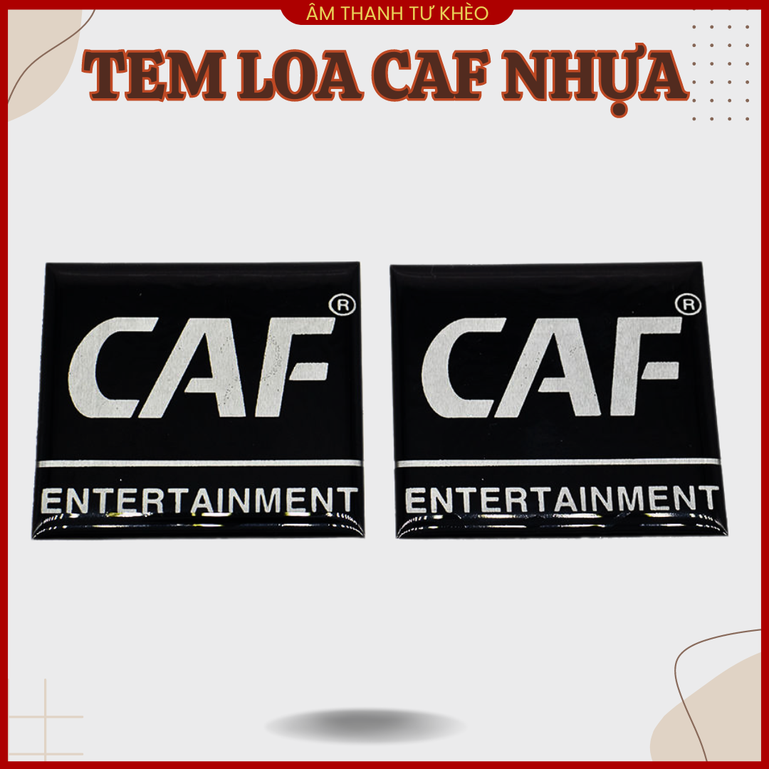 Tem loa caf dán thùng loa vuông 5cm
