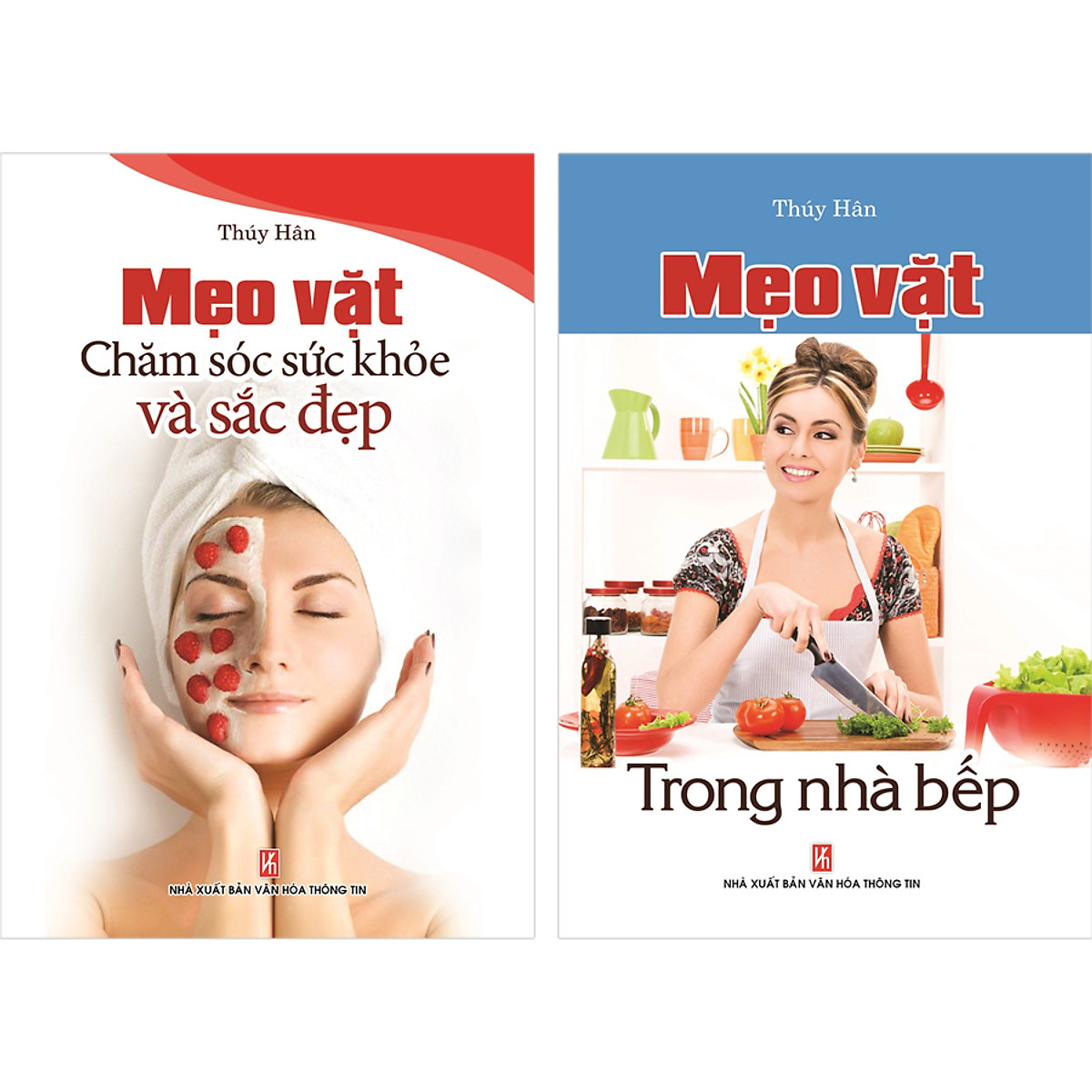 Sách combo 2 cuốn mẹo vặt chăm sóc sức khỏe và sắc đẹp. mẹo vặt trong nhà bếp.