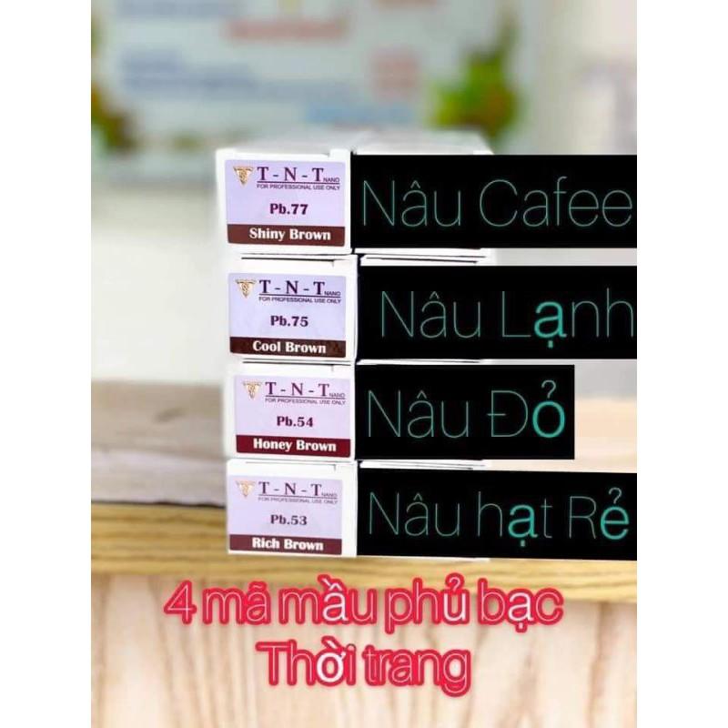 Màu nhuộm phủ bạc tnt plus 100ml