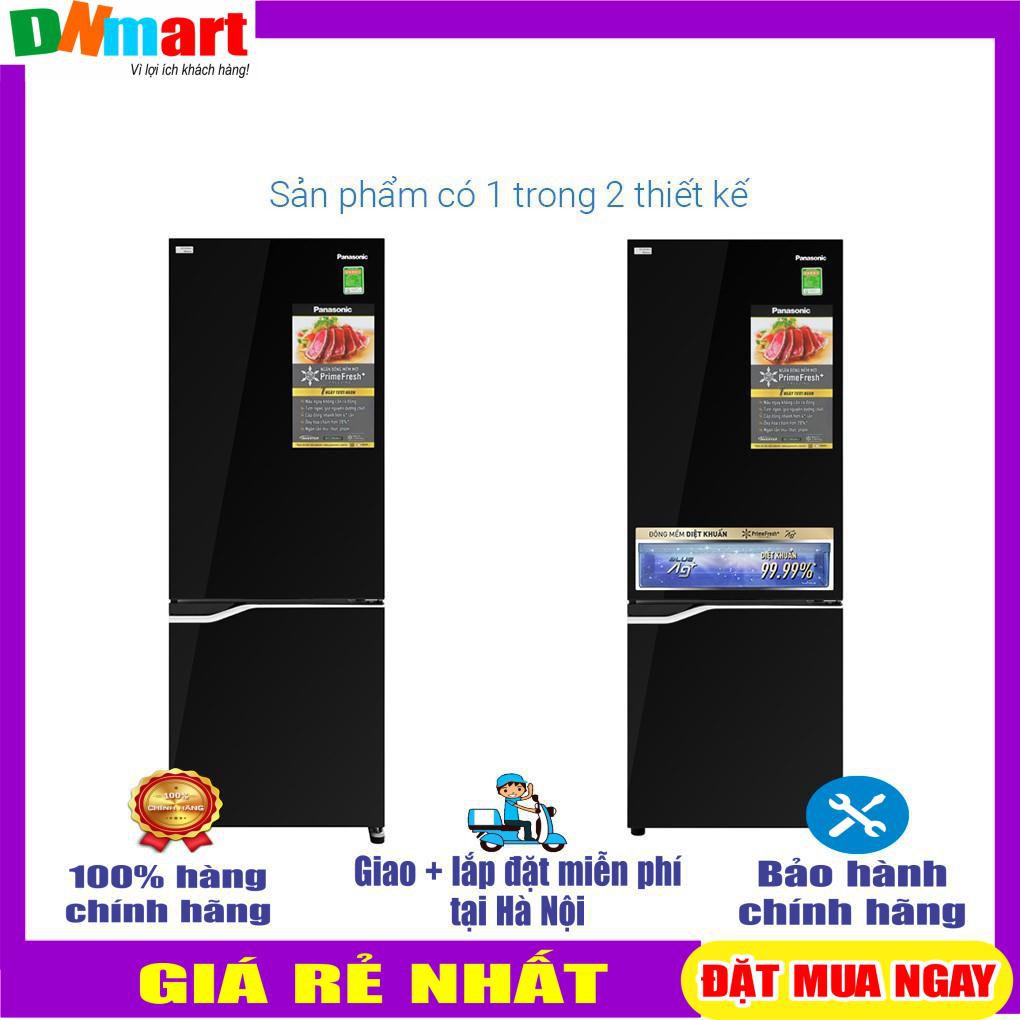Tủ lạnh panasonic nr-bv320gkvn tủ inverter 290l ngăn đá dưới