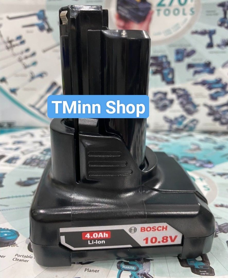 Pin bosch 10.8v 12v 6 cell li-ion 18650, nhận sạc zin, 4ah, 5ah, 6ah. tminn shop