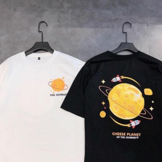 Áo thun nam nữ unisex in hình siêu cute, vải dày thun mịn