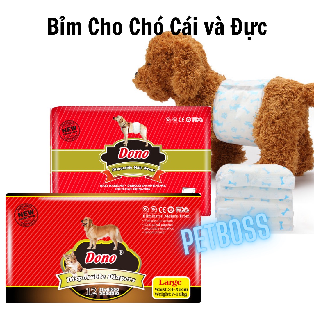  BỈM CHO CHÓ DONO MỌI GIỚI TÍNH 