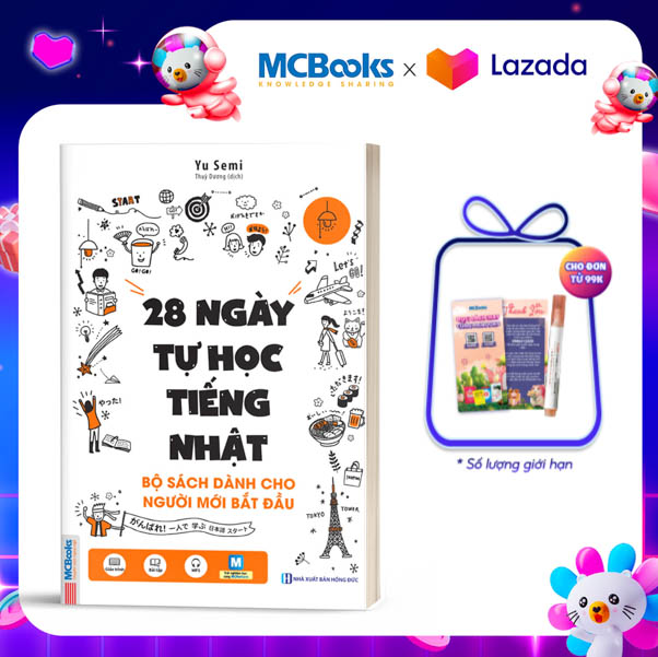 28 Ngày Tự Học Tiếng Nhật - Bộ Sách Dành Cho Người Mới Bắt Đầu