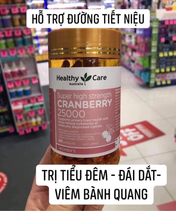 Healthy Care Super Cranberry 25000mg 90 viên