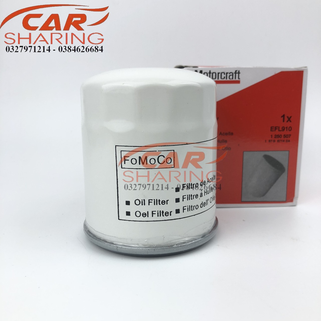 LỌC NHỚT DÙNG CHO XE MAZDA 6 / FOCUS / ESCAPE 2.0 / ESCAPE 2.3 2013; MÃ OEM:EFL-910
