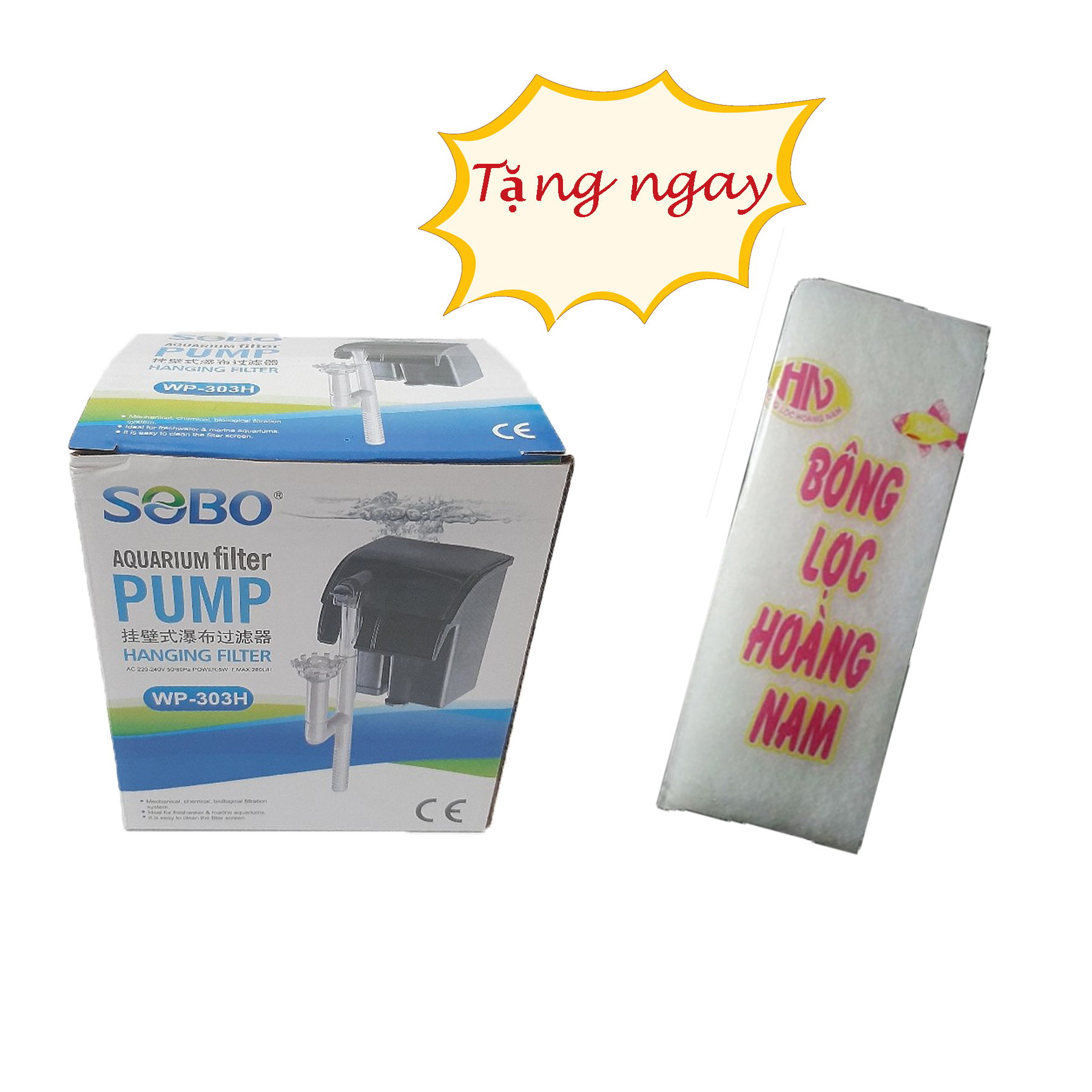 Lọc thác Sobo WP-303H cho bể dài 35 cm
