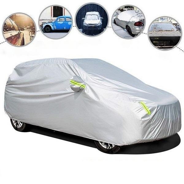 Bạt Phủ Ô Tô - Bạt Phủ Toàn xe Ô Tô 3 lớp cao cấp từ 4-7 chỗ, chống nắng, xước, chống nóng, chống cháy