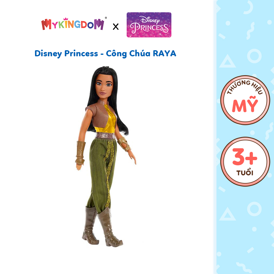 Đồ Chơi Disney Princess - Công Chúa Raya Disney Princess Mattel HLX22 HLW02
