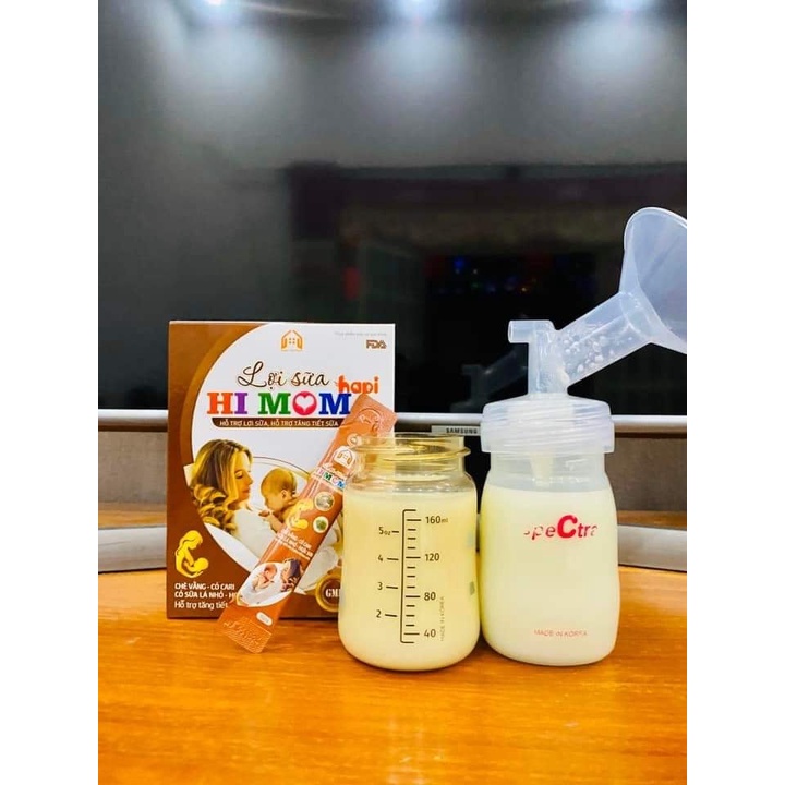 [Chính Hãng] Lợi sữa HI MOM HAPI ,nhiều sữa,mát sữa, thông tắc sữa, thơm sữa ngay lần đầu sử dụng