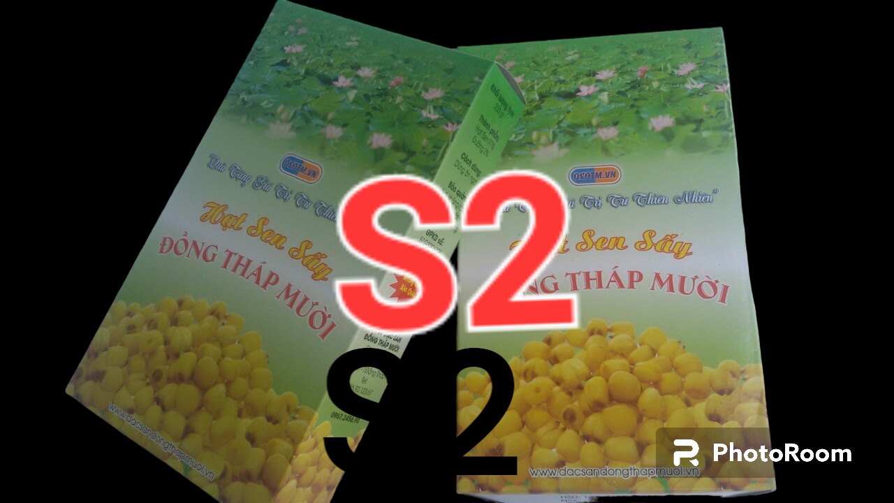 Hạt sen sấy (hộp 200gr)-DongThapMuoi