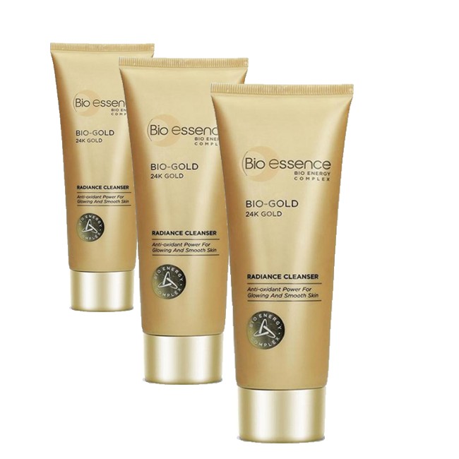 Sữa rửa mặt ngăn ngừa dấu hiệu lão hóa chiết xuất vàng 24K Bio-Gold Bio-essence 100gr