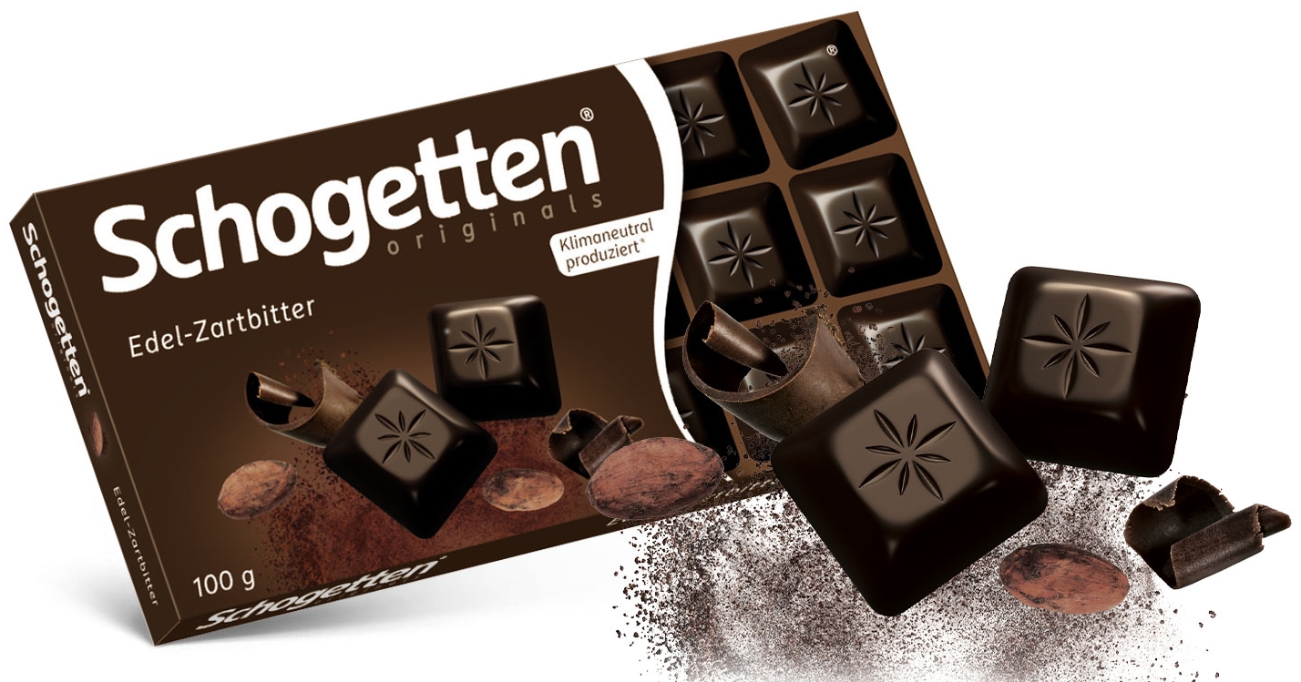 Socola đắng sản xuất tại đức schogetten 100g - dark chocolate