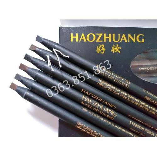 [HCM]Chì xé kẻ chân mày Haozhuang (Màu số 4) Màu xám