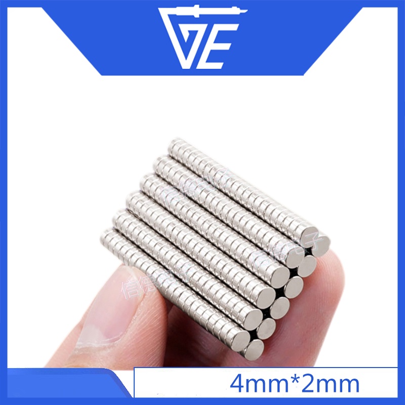 Nam châm đất hiếm 4x2mm 8x3mm 8x5mm 10x2mm12x3mm 12x5mm