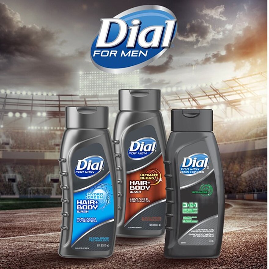 [HCM]Sữa Tắm Gội Dial For Men Hair Body 473ml - USA