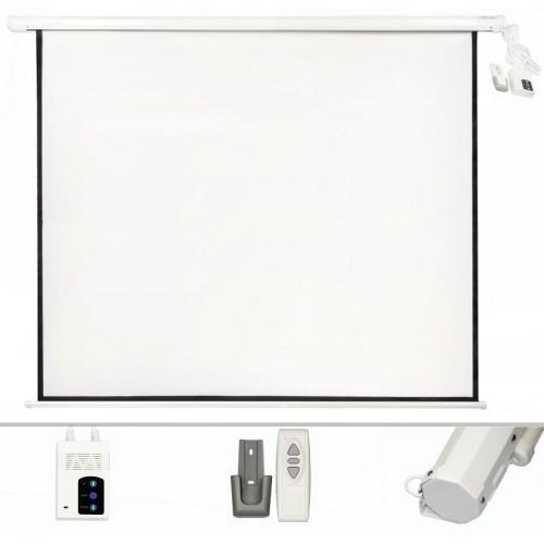 Màn chiếu điện có remote 100 inch - Chính hãng BH 12 Tháng