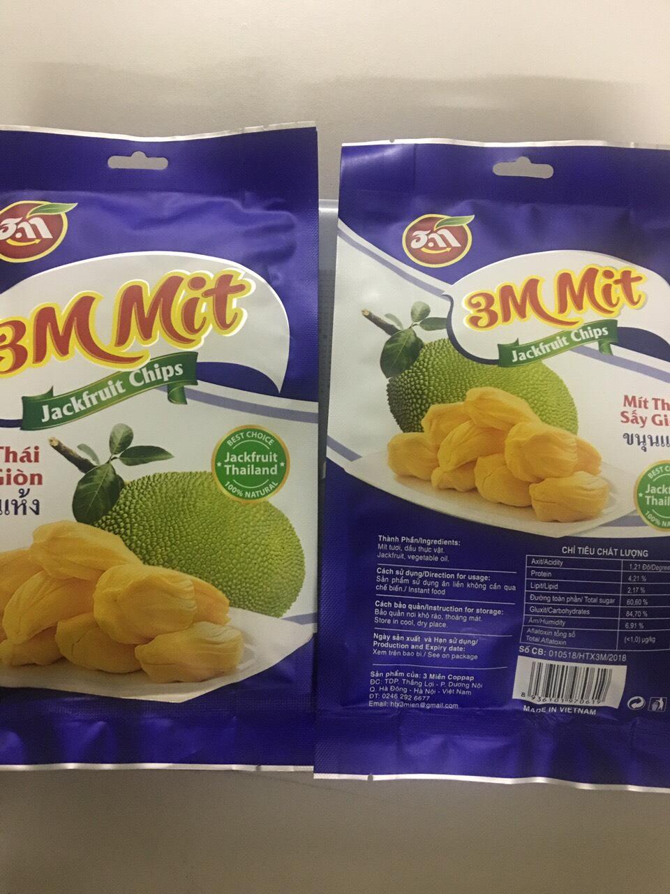 Mít thái sấy giòn 100g