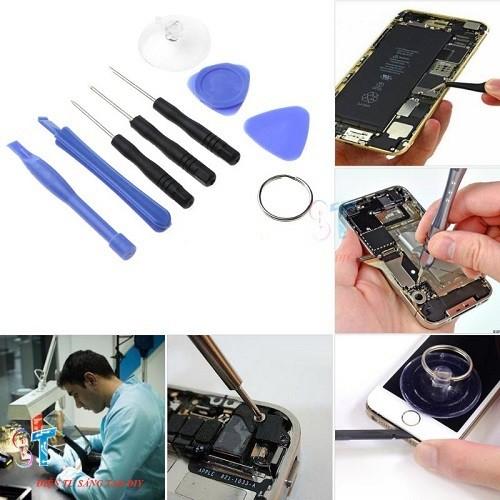 Bộ tua vít 8 trong 1 chuyên mở điện thoại cao cấp.
