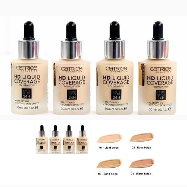 Kem nền Catrice HD Liquid Coverage 24h