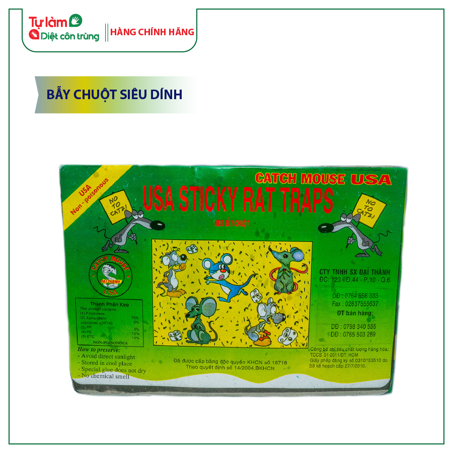 Bẫy keo dính chuột siêu dính sticky rat traps