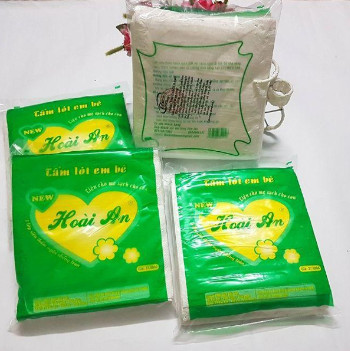 Tấm lót phân xu, tấm lót phân xu hoài an cho trẻ sơ sinh - ruby baby