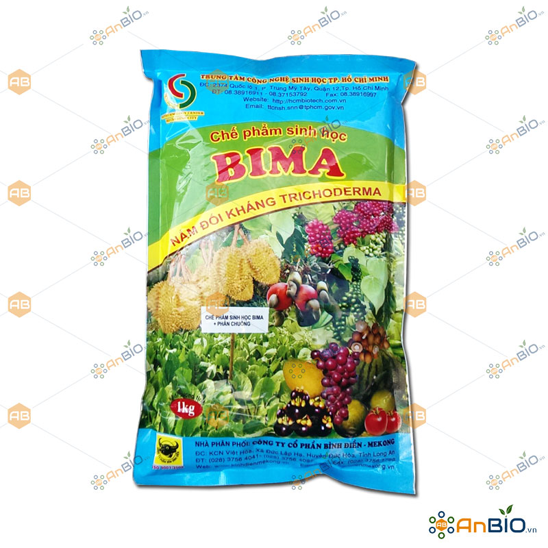 CHẾ PHẨM NẤM ĐỐI KHÁNG TRICHODERMA BIMA gói 1Kg - B3.1021