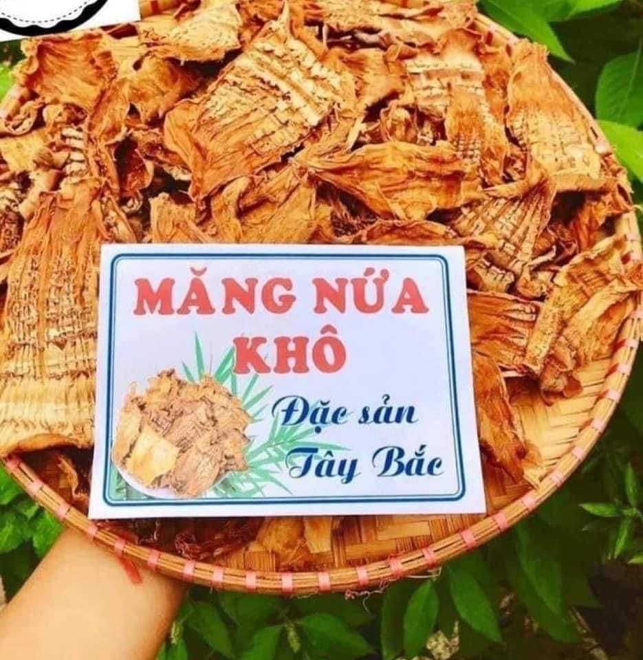 Măng Nứa Rừng Tây Bắc - Măng Khô Điện Biên ngon loại 1 phơi nắng tự nhiên thơm vàng