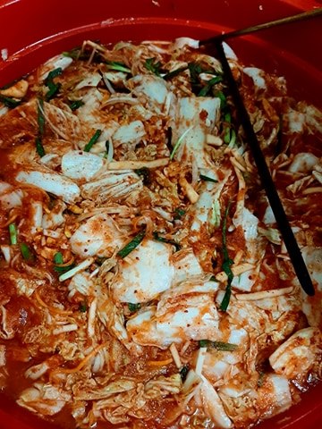 Kim chi Hàn Quốc -  500gr - Chuẩn vị ngon - made by Jun auth - cực hấp dẫn