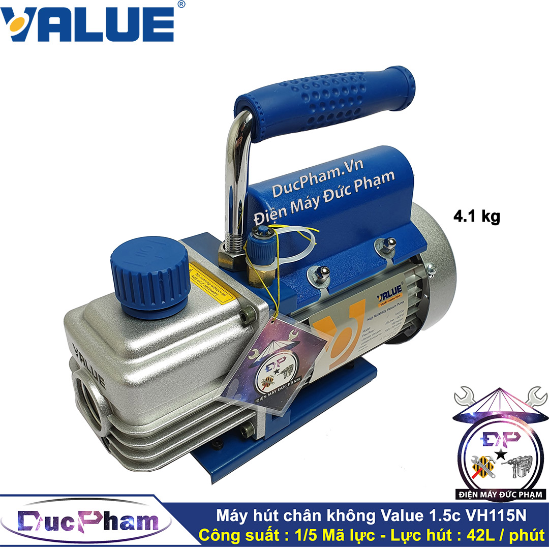 Máy hút chân không máy lạnh Value 1.5CFM VH115N , điều hòa , điện lạnh