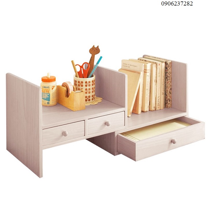 Kệ sách để bàn 3 ngăn kéo tùy biến kiểu dáng RF-205