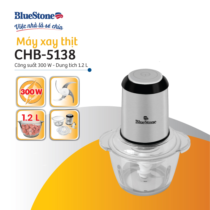 Bluestone chb-5138-300W-1,2 L meat grinder-hydroponics grinder-authentic