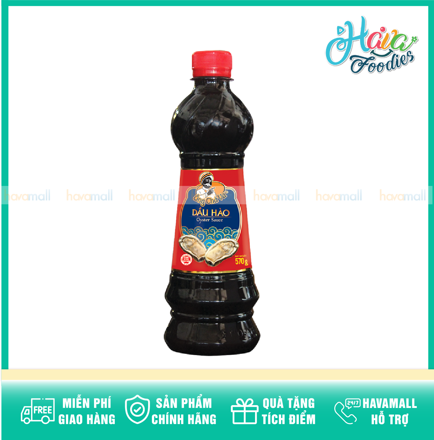 Dầu Hào Ông Chà Và 570G – Oyster Sauce