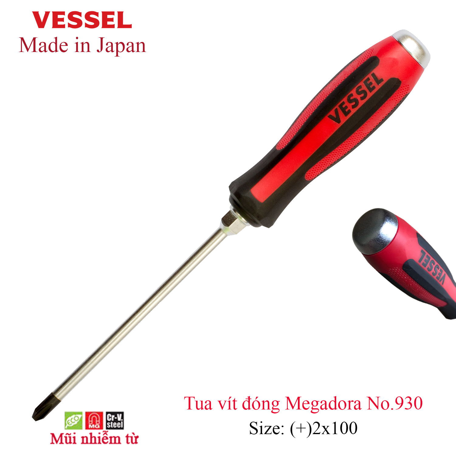 Tô vít đóng Megadora No.930 Vessel