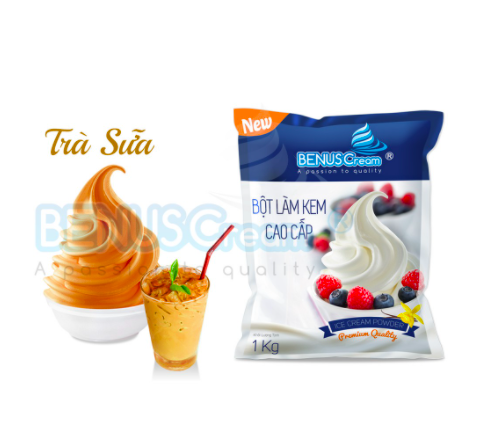 Bột làm kem tươi - kem trà sữa