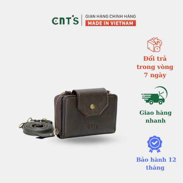Ví nữ cầm tay VN24 có dây đeo tiện lợi