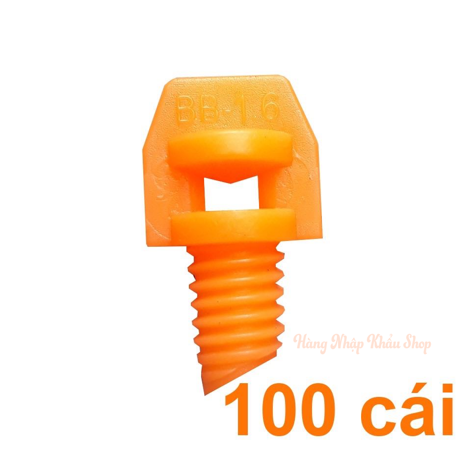 100 Béc bọ tưới gốc trong hệ thống tưới tự động họng phun 1.6 ly