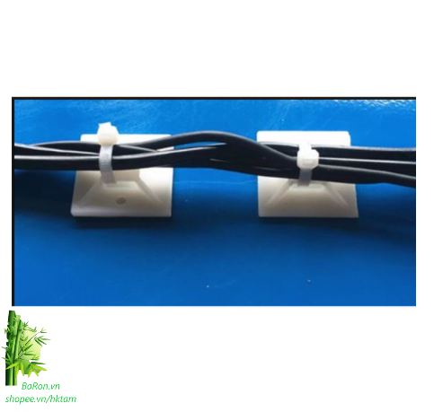 Miếng cố định dây điện, miếng đi dây điện, nẹp dây điện tiện dụng