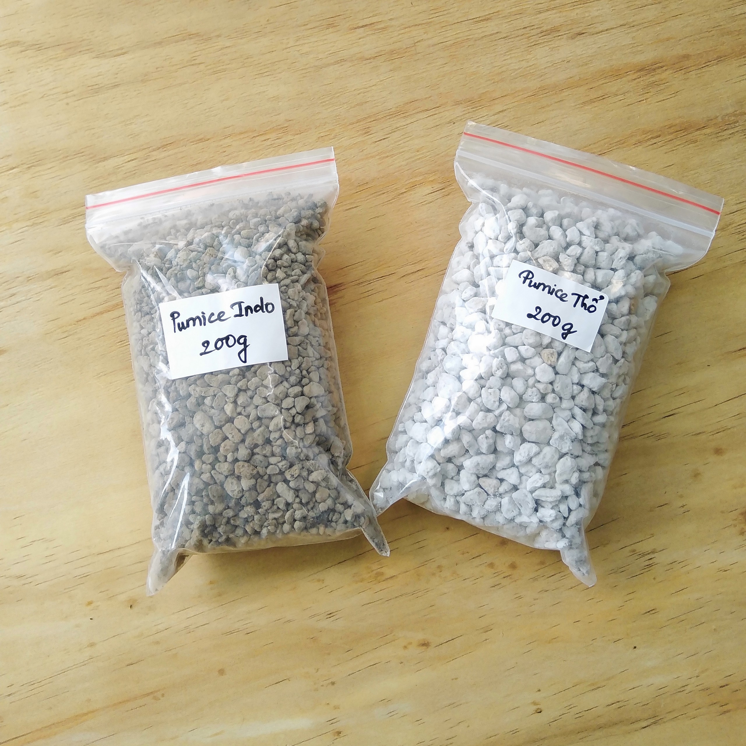 Túi 200gr Đá Pumice - Đá Bọt Núi Lửa Size 3-8mm