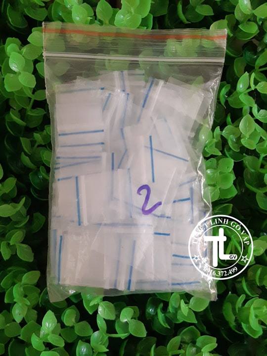 Túi zip mini số 2 35k - 1 bịch - 100c