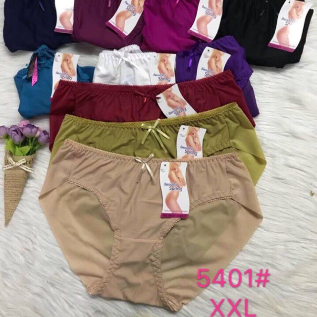 Sỉ 10 quần lót nữ siêu nhẹ phom to xxl - 5401