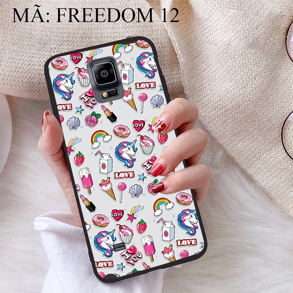 [HCM]Ốp lưng iCase dành cho Samsung Galaxy Note 4 viền dẻo TPU BST Phong cách tự do