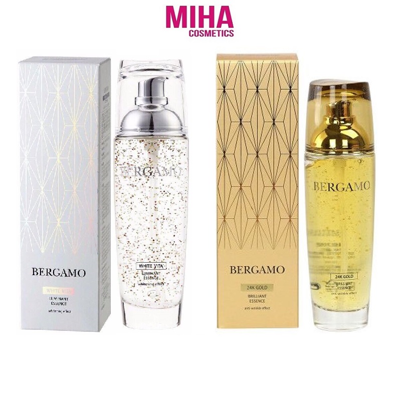 Tinh chất vàng 24k dưỡng trắng nâng cơ chống lão hóa bergamo 110ml hàn quốc