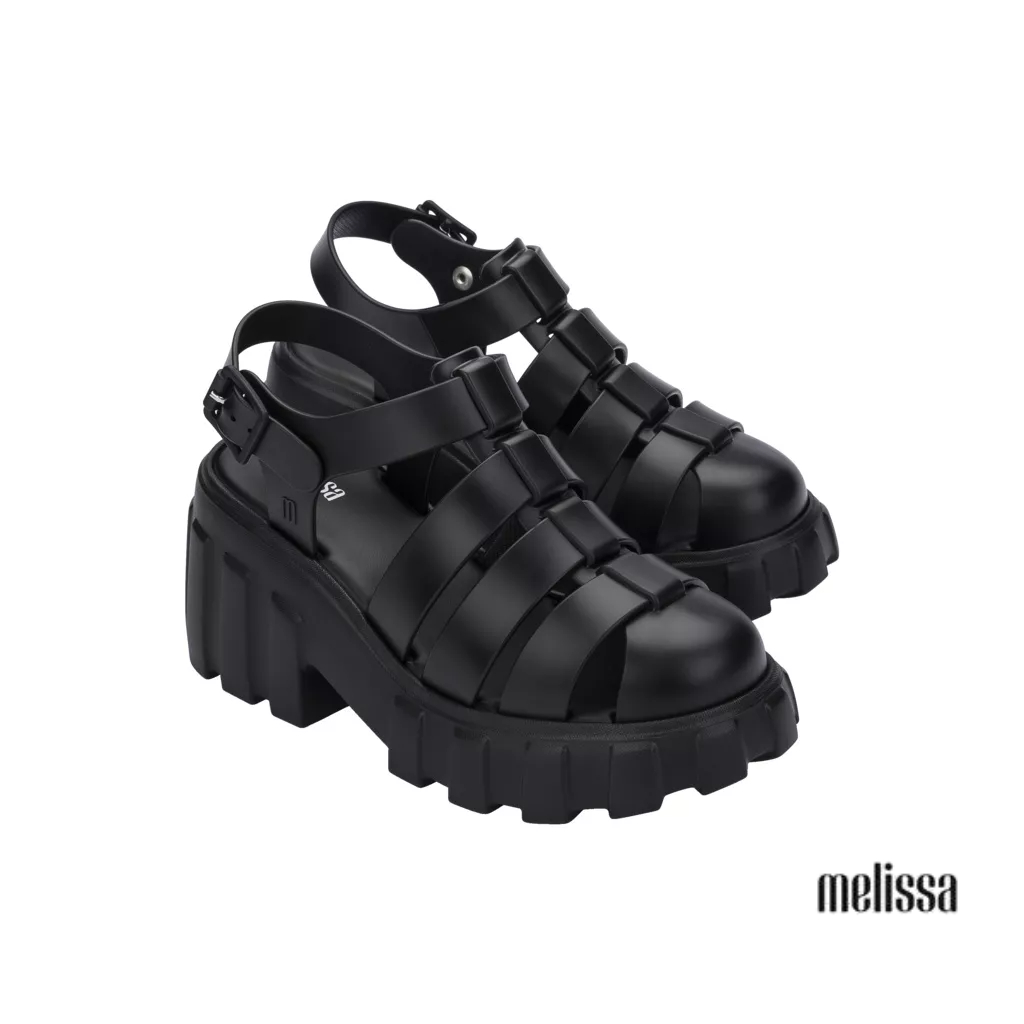 Nhập mã 66falazsocial80 giảm 15% giày sandals cao gót melissa megan ad