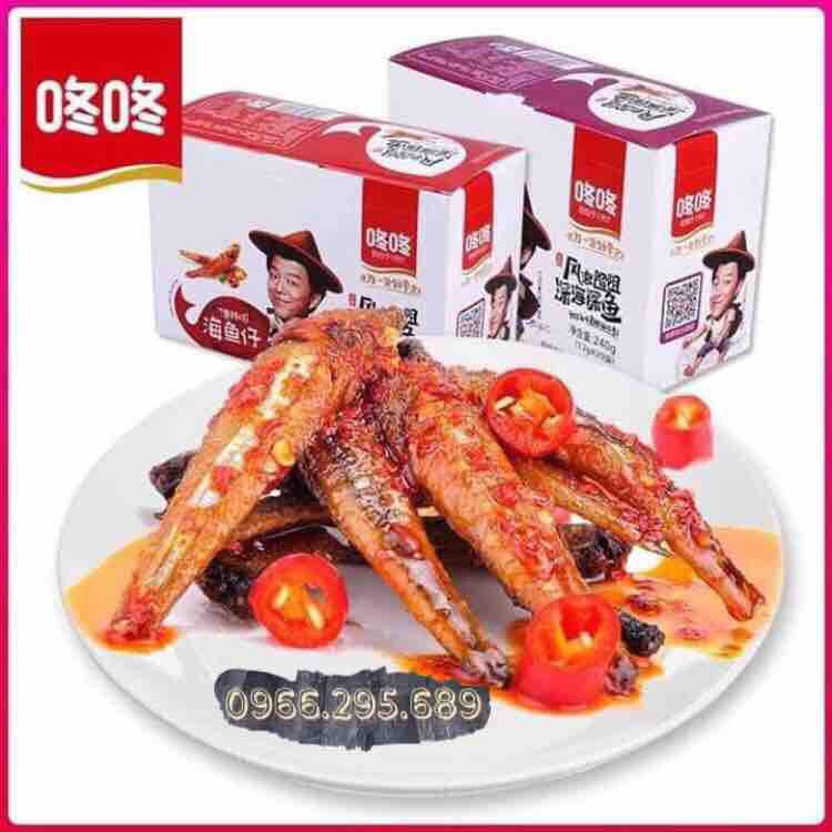 Hộp 20 gói cá cay anh nông dân Tứ Xuyên