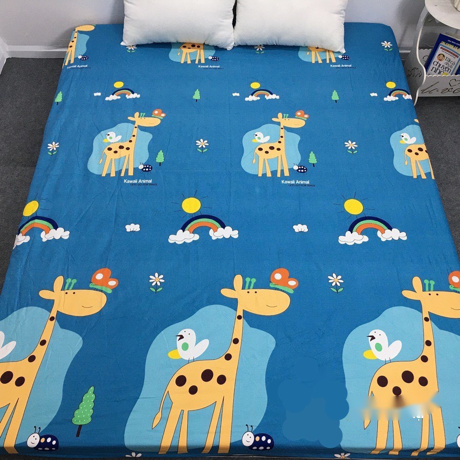 Ga chống thấm cotton cao cấp 1m6x2m/1m8x2m cao 10cm kháng khuẩn-chát chọn mẫu drap chống thấm