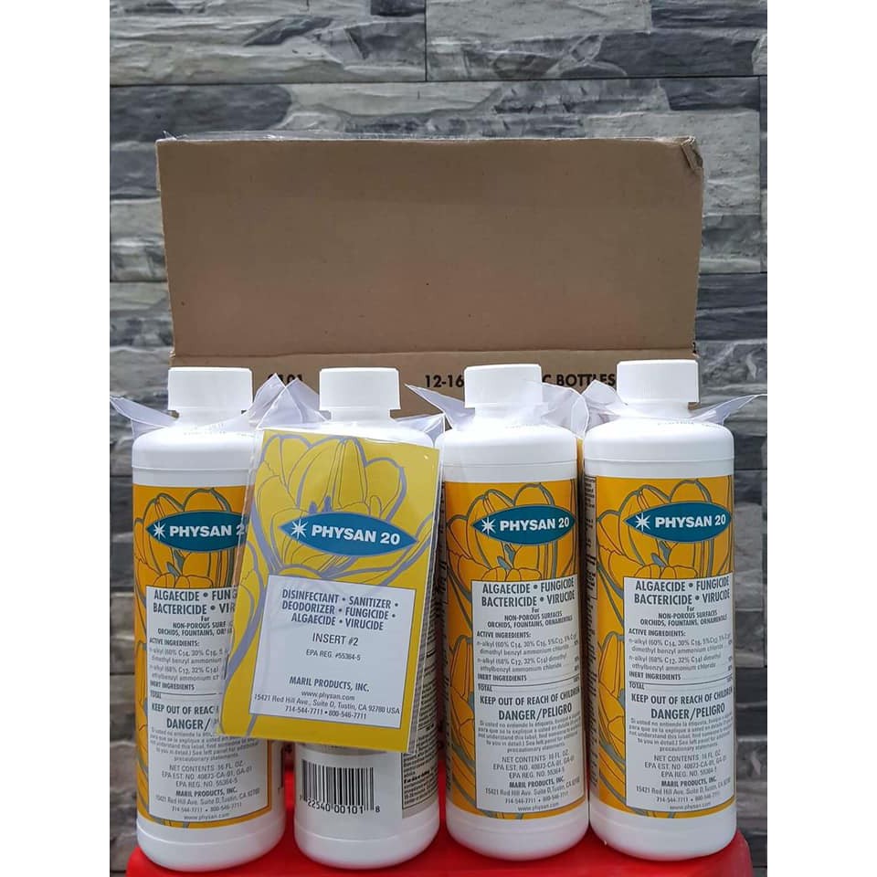 PHYSAN 20 Lọ 100ml Nhập Khẩu Nguyên Chai của Mỹ